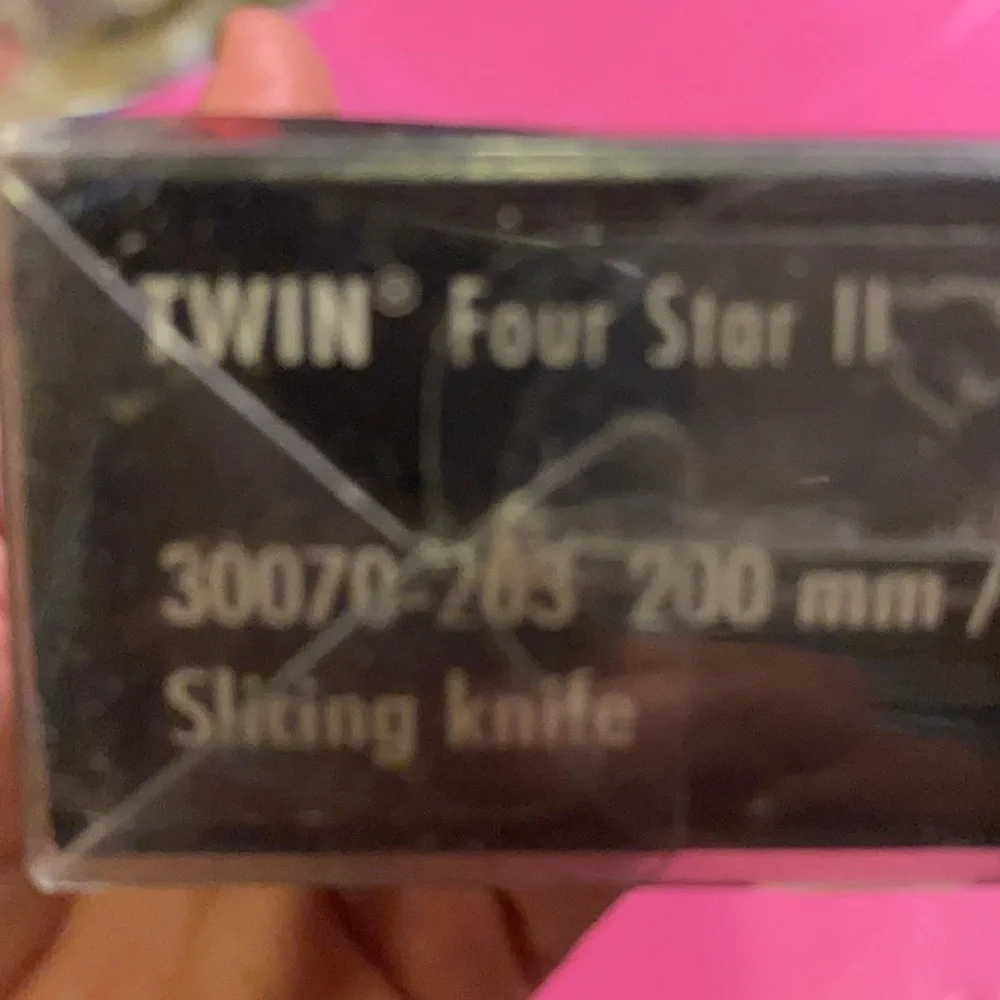 Twin Four Star II Slicing Knife Zwilling Kitchen Chef Cutlery Sigmaforge